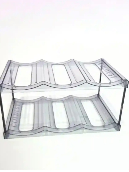 Other - Purple Two-Tier Bottle Organizer Rack